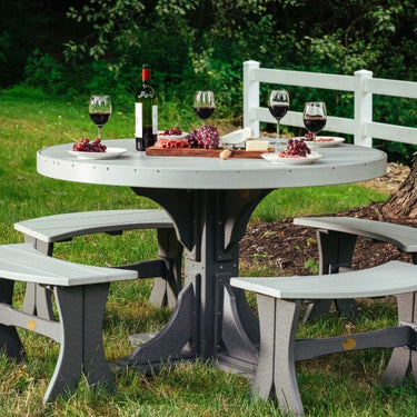 LuxCraft 4' Poly Round Table